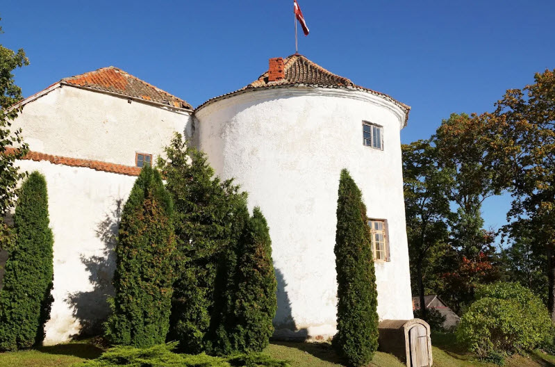 Alsunga Livonian Order Castle, Latvia